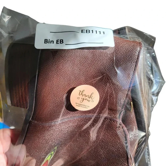 Sam Edelman Petty Brown Leather Zip Up Ankle Chelsea Booties Womens Size 8M 39 - Picture 7 of 7